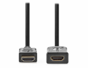 NEDIS prodlužovací High Speed HDMI 2.0 kabel s ethernetem/ 4K@60Hz/ zlacené konektory HDMI-HDMI/ černý/ bulk/ 5m