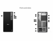 DELL PC Pro Tower QCT1250/180W/TPM/i5-14500/8GB/512GB SSD/Integrated/Kb/Mouse/W11 Pro/3Y PS NBD