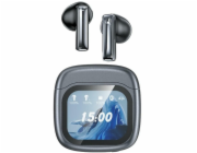 Awei Bezdrátová sluchátka TP100 ENC Bluetooth 5.4 TWS + dokovací stanice černá