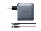 Napájecí nabíječka Vention 3x USB-C, 1x USB-A, (100W/100W...