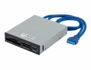 StarTech.com USB 3.0 Internal Multi-Card Reader with UHS-II Support - SecureDigital/Micro SD/Memory Stick/Compact Flash Memory Card Reader (35FCREADBU3) - Čtečka karet - 3,5" (CF I, CF II, MS, MS PRO,