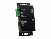 StarTech.com 1 Port Metal Industrial USB to RS422/RS485 Serial Adapter w/ Isolation (ICUSB422IS) - Sériový adaptér - USB - RS-422, RS-485 - černá