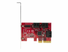 StarTech.com SATA PCIe Card, 6 Port PCIe SATA Expansion c...