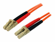 StarTech.com 2m Fiber Optic Cable - Multimode Duplex 50/125 - LSZH - LC/LC - OM2 - LC to LC Fiber Patch Cable (50FIBLCLC2) - Síťový kabel - multirežim LC (M) do multirežim LC (M) - 2 m - 2 m - optické