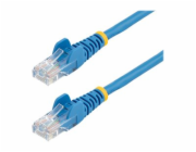 Startech 5m Blue Cat5e / Cat 5 Snagless Patch Cable 5 m - Patch kabel - RJ-45 (M) do RJ-45 (M) - 5 m - UTP - CAT 5e - provedení bez hrbolků - modrá