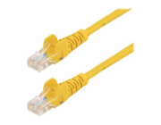Startech 1m Yellow Cat5e / Cat 5 Snagless Patch Cable - Patch kabel - RJ-45 (M) do RJ-45 (M) - 1 m - UTP - CAT 5e - provedení bez hrbolků - žlutá