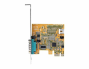 Startech PCI Express Serial Card, PCIe to RS232 (DB9) Serial Interface Card, PC Serial Card with 16C1050 UART, Standard or Low Profile Brackets, COM Retention, For Windows & Linux - PCIe to DB9 Card (