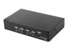 StarTech.com 4 Port DisplayPort KVM Switch, 4K 60Hz, Sing...