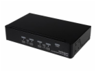 StarTech.com 4 Port DisplayPort KVM Switch w/ Audio - USB...