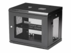StarTech.com 2 Post 9U 19" Wall Mount Network Cabinet, Ad...