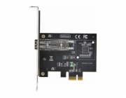 Startech 1-Port GbE SFP Network Card, PCIe 2.1 x1, Intel I210-IS, 1GbE Controller, 1000BASE Copper/Fiber Optic, Single-Port Gigabit Ethernet NIC, Desktop/Server Backplanes - Windows and Linux Compatib