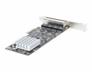 Startech 4-Port 2.5Gbps NBASE-T PCIe Network Card, Intel I225-V Chip, Quad Port Computer Network Card, Multi-Gigabit NIC, PCI Express Server LAN Card, Desktop Ethernet Interface Card, PCI Express 2.0 