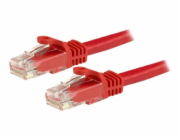 StarTech.com 3m CAT6 Ethernet Cable, 10 Gigabit Snagless RJ45 650MHz 100W PoE Patch Cord, CAT 6 10GbE UTP Network Cable w/Strain Relief, Red, Fluke Tested/Wiring is UL Certified/TIA - Category 6 - 24A