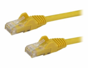 StarTech.com 2m CAT6 Ethernet Cable, 10 Gigabit Snagless RJ45 650MHz 100W PoE Patch Cord, CAT 6 10GbE UTP Network Cable w/Strain Relief, Yellow, Fluke Tested/Wiring is UL Certified/TIA - Category 6 - 