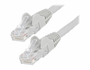 Startech 15m LSZH CAT6 Ethernet Cable, 10 Gigabit Snagless RJ45 100W PoE Network Patch Cord with Strain Relief, CAT 6 10GbE UTP, Grey, Individually Tested/ETL, Low Smoke Zero Halogen - Category 6 - 24