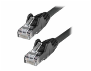 Startech 1m LSZH CAT6 Ethernet Cable, 10 Gigabit Snagless RJ45 100W PoE Network Patch Cord with Strain Relief, CAT 6 10GbE UTP, Black, Individually Tested/ETL, Low Smoke Zero Halogen - Category 6 - 24