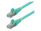 Startech 1m CAT6a Ethernet Cable - Aqua - Low Smoke Zero ...