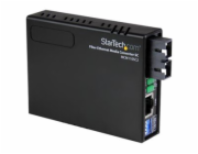 StarTech.com 10/100 Multi Mode Fiber Ethernet Media Converter SC 2 km - Konvertor médií s optickými vlákny - 100Mb LAN - 10Base-T, 100Base-FX, 100Base-TX - RJ-45 / SC několik režimů - až 2 km - 1310 n