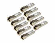 StarTech.com Cisco GLC-T Compatible SFP Module, 1000BASE-T, SFP to RJ45 Cat6/Cat5e, 1GE Gigabit Ethernet SFP, RJ-45 (Copper) 100m, Cisco Firepower, ASR920, IE2000, Mini GBIC Transceiver - Lifetime War