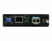 StarTech.com Multimode (MM) LC Fiber Media Converter for 1Gbe Network - 550m Range - Gigabit Ethernet - 850nm - with SFP Transceiver (ET91000LC2) - Konvertor médií s optickými vlákny - 1GbE - 1000Base
