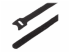 StarTech.com 6in Hook and Loop Cable Ties, 50 Pack, Black...