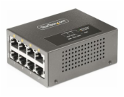 StarTech 4-Port Multi-Gigabit PoE++ Injector, 5/2.5G Ethernet (NBASE-T), PoE/PoE+/PoE++ (802.3af/802.3at/802.3bt), 160Watts Power Budget, Wall/DIN Rail Mountable - Unmanaged, For IP Cameras/Wireless A