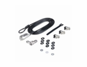 StarTech.com Laptop/Desktop & Peripheral Lock Kit, 9.8ft (3m) Cable - Sada zámků pro pracovní stanici - proti krádeži - černá a stříbrná - 3 m - kompatibilní s TAA