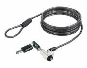 StarTech.com Laptop cable lock 6Ft Compatible With Noble Wedge; Laptop Cable Lock, 6Ft (2m), Anti-Theft Keyed Lock, Security Cable Lock For Dell XPS/Latitude, Cut-Resistant Steel Cable Lock For Laptop