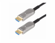 Startech 100ft (30.4m) HDMI 2.1 Hybrid Active Optical Cable (AOC), CMP, Plenum Rated, 8K Ultra High Speed HDMI Fiber Optic Cable, 48Gbps, 8K 60Hz/4K 120Hz, HDR10+/FRL/TMDS/eARC - CMP In Wall HDMI 2.1/