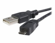 StarTech 3m Micro USB Cable M/M USB A to Micro B - Kabel USB - USB (M) do Micro USB typ B (M) - USB 2.0 - 3 m - černá - pro P/N: KITBXAVHDPEU, KITBXAVHDPUK
