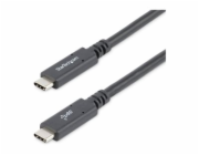 StarTech USB C to USB C Cable - 6 ft / 1.8m - 5A PD - USB-IF Certified - M/M - USB 3.0 5Gbps - USB C Charging Cable - USB Type C Cable (USB315C5C6) - USB kabel - USB-C (M) rovné do USB-C (M) rovné - U