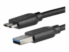 StarTech.com 2m 6ft Slim USB 3.0 A to Micro B Cable M/M -...