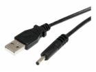 StarTech.com 3 ft. (0.9 m) USB to Type H Barrel 5V DC Pow...