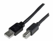 StarTech.com 20m / 65 ft Active USB 2.0 A to B Cable - Long 20 m USB Cable - 20m USB Printer Cable - 1x USB A (M), 1x USB B (M) - Black (USB2HAB65AC) - Kabel USB - USB typ B (M) do USB (M) - USB 2.0 -