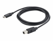 StarTech.com 2m 6ft USB C to USB B Cable - USB 2.0 - USB Type C Printer Cable M/M - USB 2.0 Type-C to Type-B Cable (USB2CB2M) - USB kabel - USB-C (M) do USB typ B (M) - Thunderbolt 3 / USB 2.0 - 2 m -