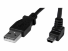 StarTech 1m Mini USB Cable Cord - A to Up Angle Mini B - ...