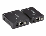 StarTech.com HDMI over CAT5e / CAT6 Ethernet Extender with HDBaseT - 4K@115ft, 1080p@230ft - HDMI Video Transmitter and Receiver Kit w/ POC (ST121HDBTE) - Video/audio nástavec - přes CAT 5e/6 - až 70 