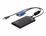Startech Crash Cart Adapter - 1920 x 1200 - Portable Laptop USB 2.0 to KVM Console (NOTECONS01) - Přepínač KVM - 1 x KVM port(s) - 1 místní uživatel - desktop