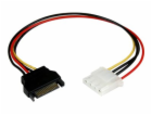 StarTech.com 12in SATA to LP4 Power Cable Adapter F/M - S...