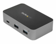 StarTech.com 4-Port USB C Hub - USB 3.1 Gen 2 (10Gbps) - 3x USB-A & 1x USB-C - Powered - Universal Power Adapter Included (HB31C3A1CS) - Rozbočovač - 1 x USB-C + 3 x USB 3.1 - desktop - AC 110/240 V -