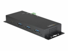 StarTech.com 4 Port USB C Hub 10Gbps - Metal Industrial U...