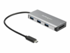 StarTech.com 3 Port 10Gbps USB C Hub with SD Card Reader,...