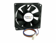 StarTech.com 80x25mm Computer Case Fan with PWM - Pulse Width Modulation Connector - computer cooling Fan - 80mm Fan - pwm Fan (FAN8025PWM) - Ventilátor skříně - 80 mm - černá