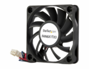 StarTech.com 60x10mm Replacement Ball Bearing Computer Case Fan w/ TX3 Connector - 3 pin case Fan - TX3 Fan - 60mm Fan (FAN6X1TX3) - Souprava větráku systému - 60 mm