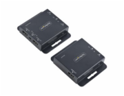 StarTech.com HDMI Extender over CAT6/CAT5, 4K 30Hz/130ft (40m) or 1080p 60Hz/230ft (70m) Video Extender, 4K HDMI over Ethernet Extender, PoC HDMI Transmitter and Receiver Kit, IR Extension - Local Vid