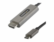 StarTech.com 13ft (4m) USB C to HDMI Cable 4K 60Hz with HDR10, Ultra HD USB Type-C to 4K HDMI 2.0b Video Adapter Cable, USB-C to HDMI HDR Monitor/Display Converter, DP 1.4 Alt Mode HBR3 - Thunderbolt 