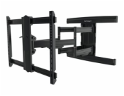 Startech TV Wall Mount supports up to 100 inch VESA Displays, Low Profile Full Motion TV Wall Mount for Large Displays, Heavy Duty Adjustable Tilt/Swivel Articulating Arm Bracket - Cable Management (F