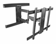 Startech TV Wall Mount for up to 80 inch (110lb) VESA Mount Displays, Low Profile Full Motion Universal TV Wall Mount Bracket, Heavy Duty Adjustable Tilt/Swivel Articulating Arm - Cable Management - D