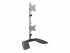 StarTech.com Vertical Dual Monitor Stand, Ergonomic Deskt...