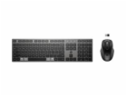 HP 725 Multi-Device Rechargeable Wireless Keyboard and Mo...